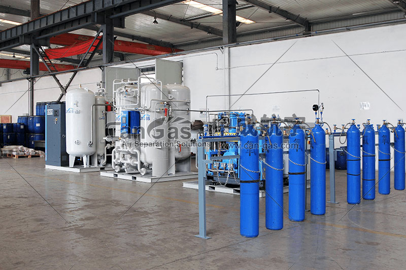 PSA Oxygen Generation System Precautions – Oxygen cylinder filling